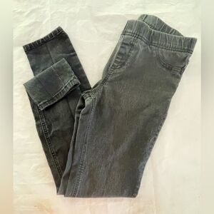 Size 16 Cherokee black faux front & real back pockets denim jeggings
